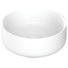 Раковина Artceram Cognac Quadro накладная без отверстий цвет белый матовый COL004 05 00