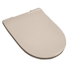 Сиденье с крышкой Artceram File 2.0 с плавным опусканием цвет Brown matera FLA014 41