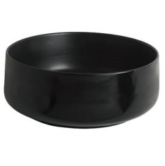 Раковина Artceram Cognac Quadro накладная без отверстий цвет черный матовый COL004 17 00