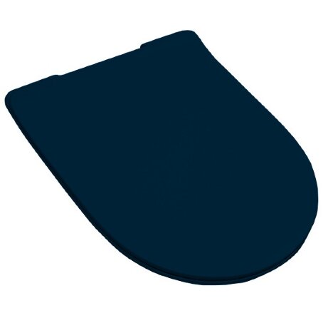 Сиденье с крышкой Artceram File 2.0 с плавным опусканием цвет Blue notte FLA014 36
