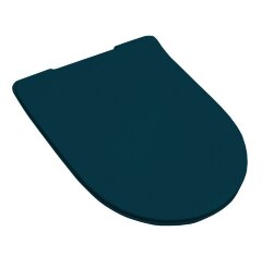Сиденье с крышкой Artceram File 2.0 с плавным опусканием цвет Green petrolio FLA014 42