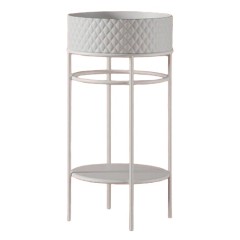 Консоль Artceram Fuori Scala металлическая для круглой раковины цвет белый матовый ACA058 05