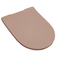 Сиденье с крышкой Artceram File 2.0 с плавным опусканием цвет Brown tortora FLA014 40