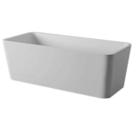 Ванна Artceram SQUARE отдельностоящая с сифоном в комплекте цвет белый ACW004 01