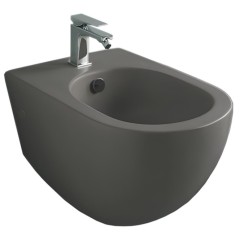 Биде Artceram File 2.0 подвесное с одним отверстием цвет Grey Olive FLB001 15 00