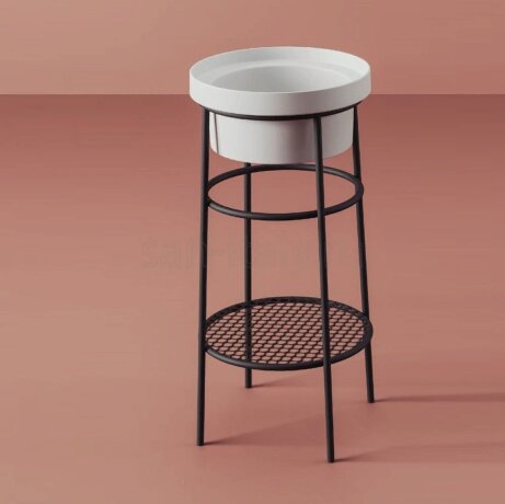 Раковина Artceram Fuori Scala встраиваемая сверху/на консоль без отверстий цвет раковины белый TFL032 01 00