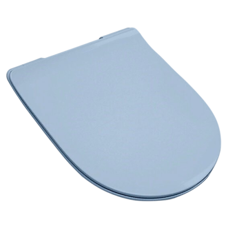 Сиденье с крышкой Artceram File 2.0 с плавным опусканием цвет pale blue FLA014 65
