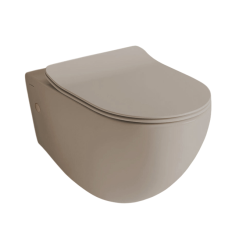 Унитаз Artceram File 2.0 подвесной безободковый saniglaze турбо смыв the.reel цвет brown matera FLV006 41 00