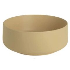 Раковина Artceram Cognac Quadro накладная без отверстий цвет Zync yellow COL001 12 00