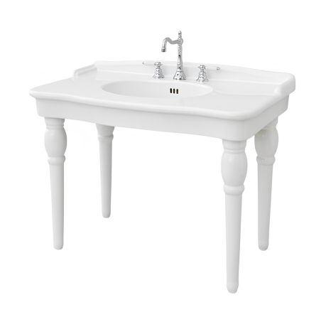 Раковина Artceram Hermitage подвесная/на консоль цвет белая HEL004 01 00