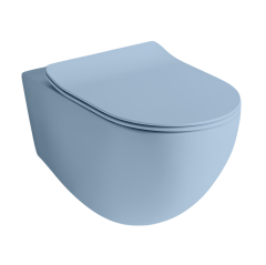 Унитаз Artceram File 2.0 подвесной безободковый цвет pale blue FLV004 65 00