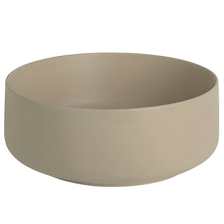Раковина Artceram Cognac Quadro накладная без отверстий цвет Brown matera COL001 41 00