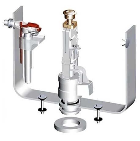 Механизм двойного смыва Artceram HERMITAGE цвет бронза HEA010 72