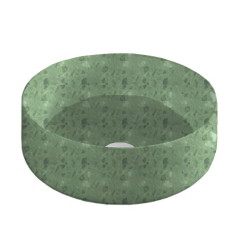 Раковина Artceram Cognac Quadro накладная без отверстий цвет Mint COL001 95 00