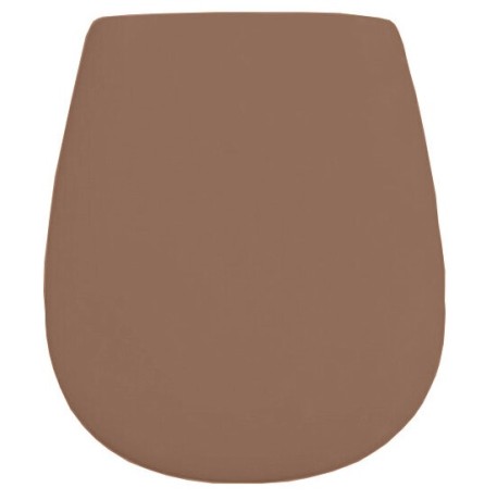 Сиденье с крышкой Artceram Azuley с плавным опусканием цвет Brown tortora AZA001 40 71