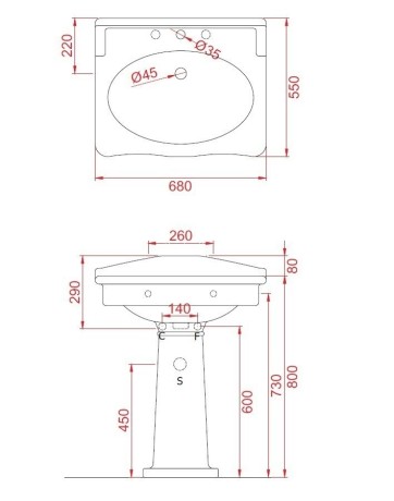 Пьедестал Artceram Hermitage цвет черный HEC002 03 00