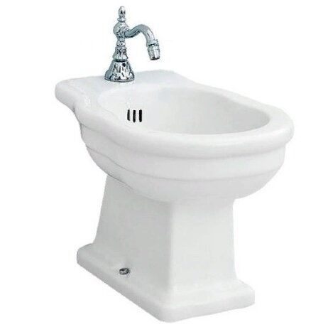 Биде Artceram Hermitage напольное с одним отверстием цвет белый HEB002 01 00