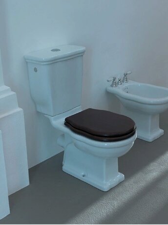 Биде Artceram Hermitage напольное с одним отверстием цвет белый HEB002 01 00