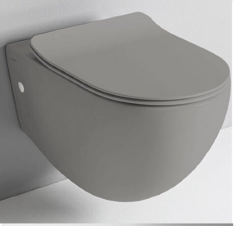 Унитаз Artceram File 2.0 подвесной безободковый цвет Grigio FLV004 15 00