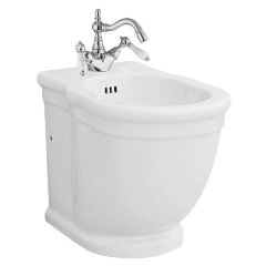 Биде Artceram Hermitage напольное с одним отверстием цвет белый HEB001 01 00