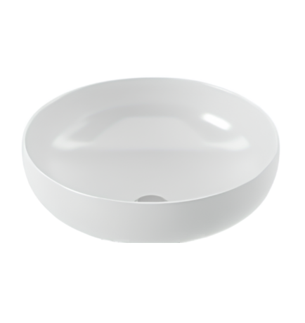 Раковина Artceram Jolie накладная без отверстий цвет белый JOL001 01 00