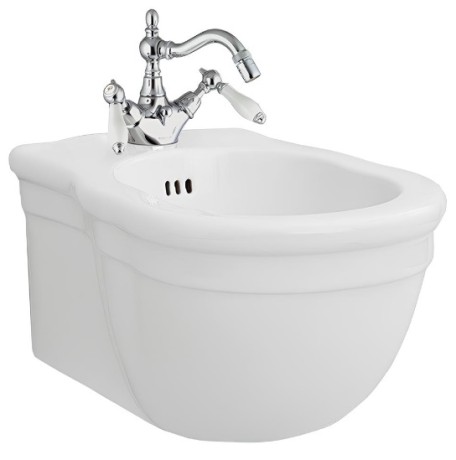 Биде Artceram Hermitage подвесной с одним отверстием цвет белый HEB003 01 00