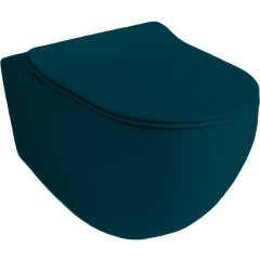 Унитаз Artceram File 2.0 подвесной безободковый цвет green petrolio FLV004 42 00