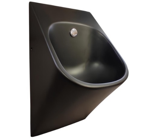 Писсуар Artceram La Fontana подвесной с сифоном и креплением цвет черный матовый LFO002 17 00