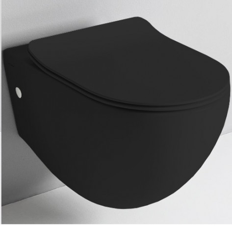 Унитаз Artceram File 2.0 подвесной безободковый цвет черный матовый FLV004 17 30