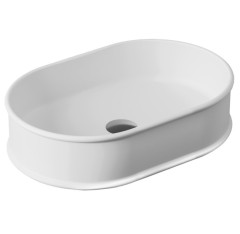 Раковина Artceram Atelier накладная без отверстий цвет белый ATL002 01 00