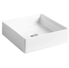 Раковина Artceram Scalino накладная без отверстий цвет белый матовый SCL001 05 00