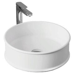 Раковина Artceram Atelier накладная без отверстий цвет белый ATL002 01 00