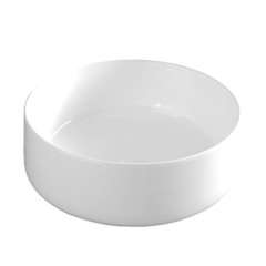 Раковина Artceram Cognac Quadro накладная без отверстий цвет белый матовый COL001 05 00