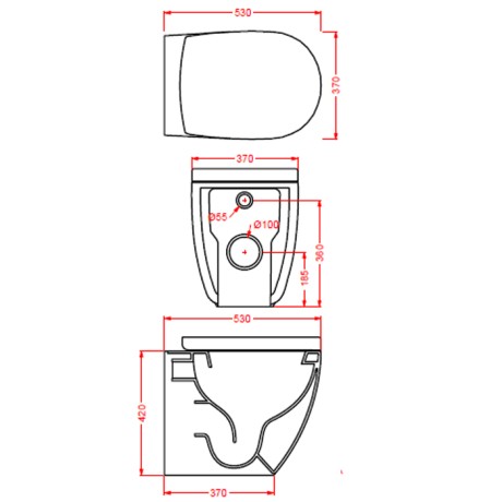 Унитаз Artceram File 2.0 приставной безободковый цвет sand FLV005 59 00