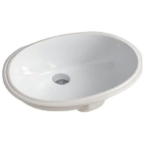 Раковина Artceram Diana встраиваемая снизу без отверстий цвет белый DIL001 01 00