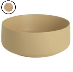 Раковина Artceram Cognac Quadro накладная без отверстий цвет onyx COL001 46 00