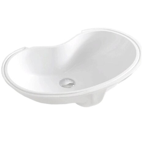 Раковина Artceram Idea встраиваемая снизу без отверстий цвет белый IDL001 01 00