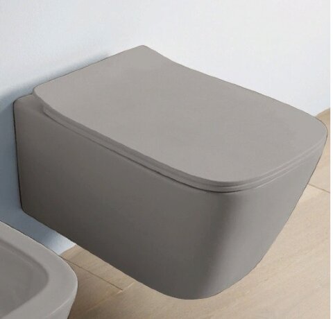 Унитаз Artceram A16 подвесной безободковый цвет grey olive ASV003 15 00