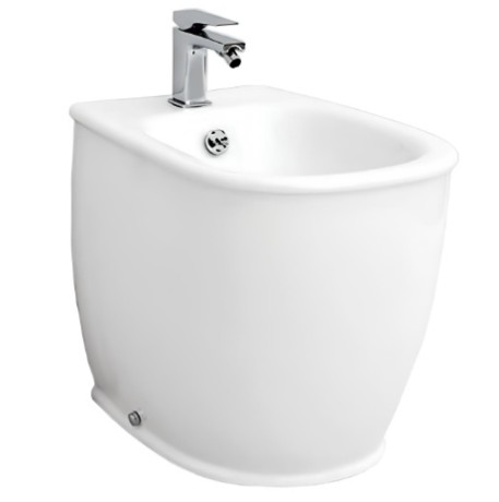 Биде Artceram Azuley напольное с одним отверстием цвет белый AZB002 01 00