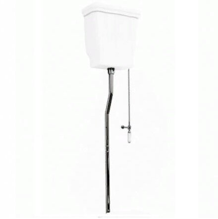 Механизм смыва Artceram HERMITAGE на высокой трубе цвет хром HEA006 71