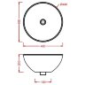 Раковина Artceram La Ciotola накладная без отверстий цвет белый LCL001 01 00