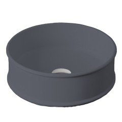 Раковина Artceram Atelier накладная без отверстий цвет Blue denim ATL001 37 00