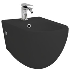 Биде Artceram File 2.0 подвесной с одним отверстием цвет черный матовый FLB001 17 00