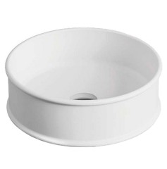 Раковина Artceram Atelier накладная без отверстий цвет белый матовый ATL001 05 00