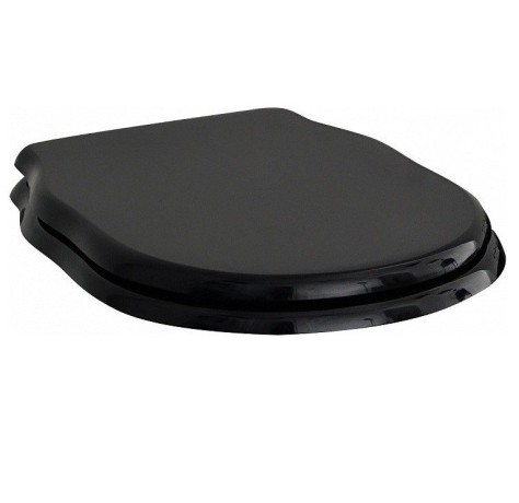 Сиденье с крышкой Artceram Hermitage с плавным опусканием цвет черный HEA005 03 71