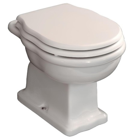 Унитаз Artceram приставной со сливом в стену цвет белый HEV003 01 00