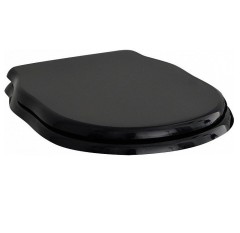 Сиденье с крышкой Artceram Hermitage с плавным опусканием цвет черный/бронза HEA005 03 72