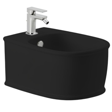 Биде Artceram Atelier подвесной с одним отверстием цвет черный матовый ATB001 17 00