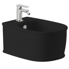 Биде Artceram Atelier подвесной с одним отверстием цвет черный матовый ATB001 17 00