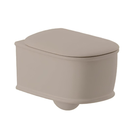 Унитаз Artceram Atelier подвесной безободковый цвет Brown matera ATV001 41 00